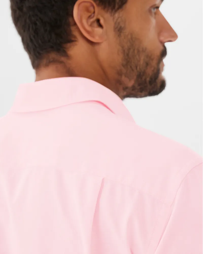 RM Williams Collins Shirt Pink White-5